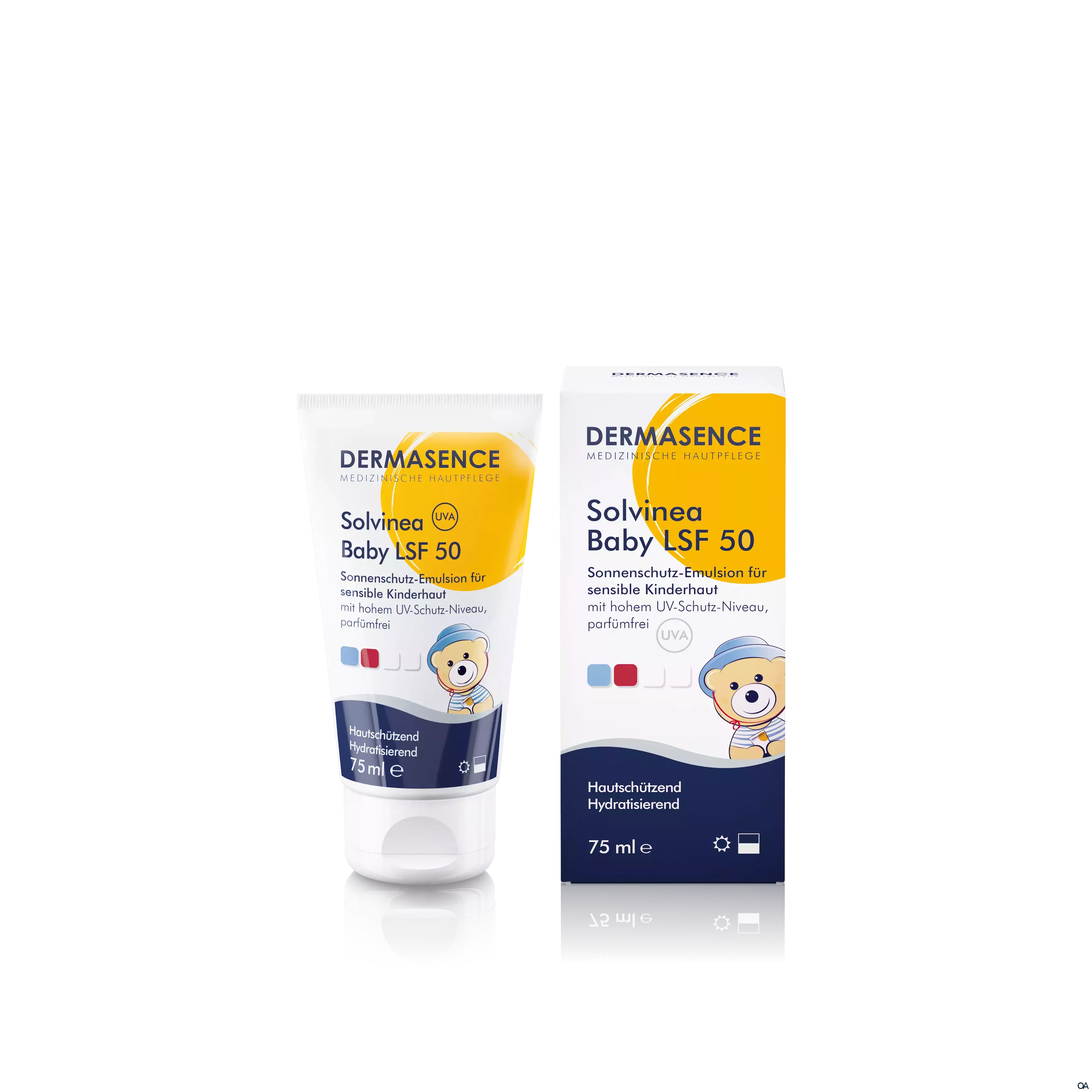 Dermasence Solvinea Baby LSF 50 Sonnenschutz Emulsion