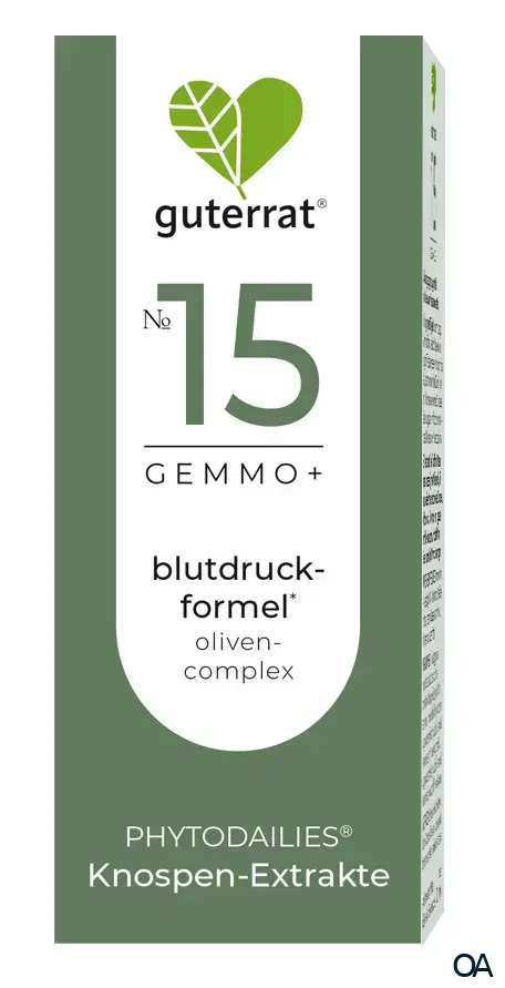 guterrat® Nr. 15 Gemmo-Complex Blutdruckformel Tropfen