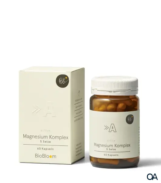 BioBloom Magnesium Komplex active 5 Salze Kapseln