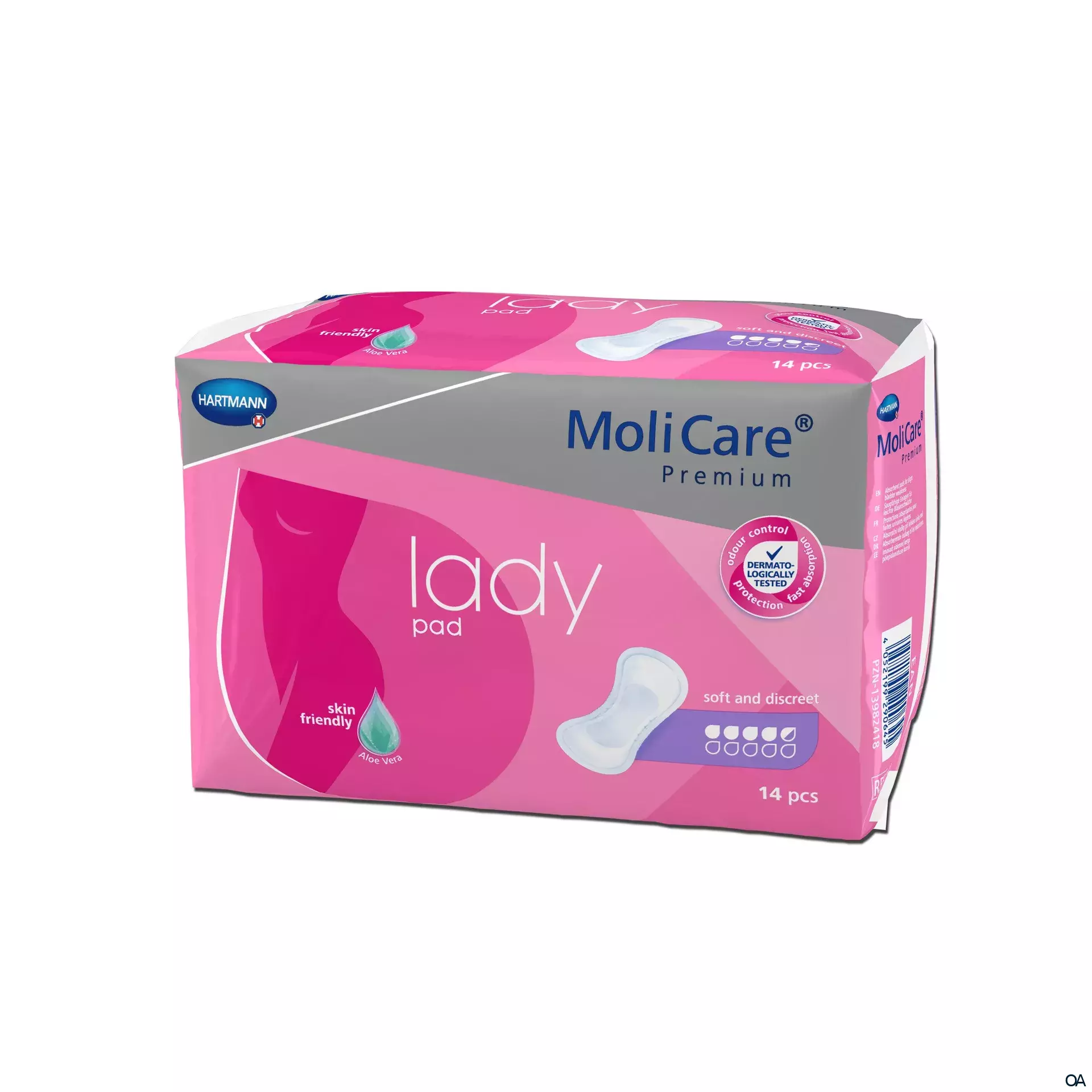 MoliCare® Premium lady pad 4,5 Tropfen Inkontinenzeinlagen MoliCare® Premium lady pad 4,5 Tropfen Inkontinenzeinlagen