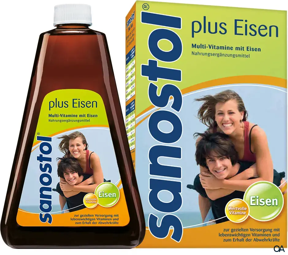 Sanostol® Multi-Vitamine plus Eisen Saft