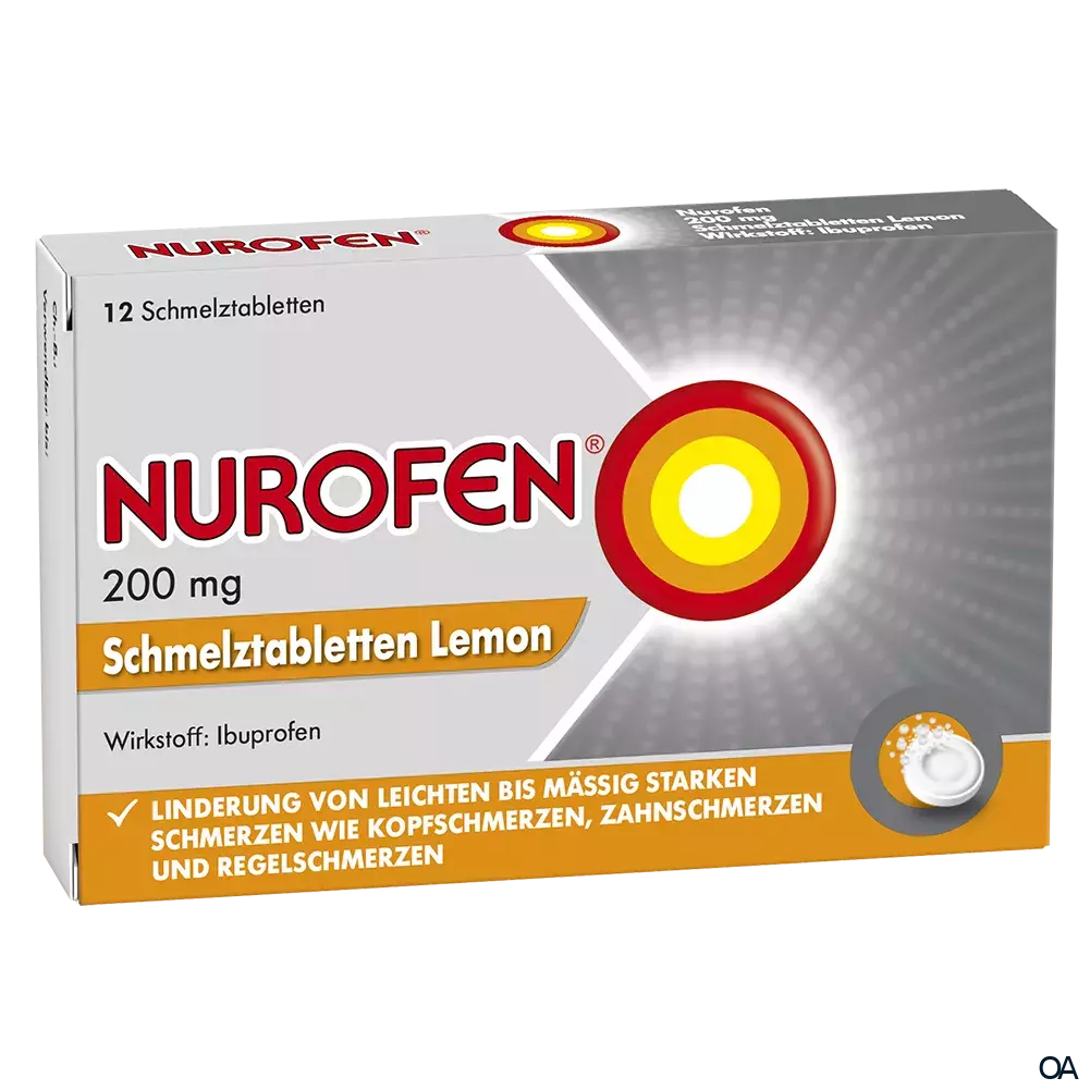 Nurofen® Schmelztabletten Lemon 200 mg