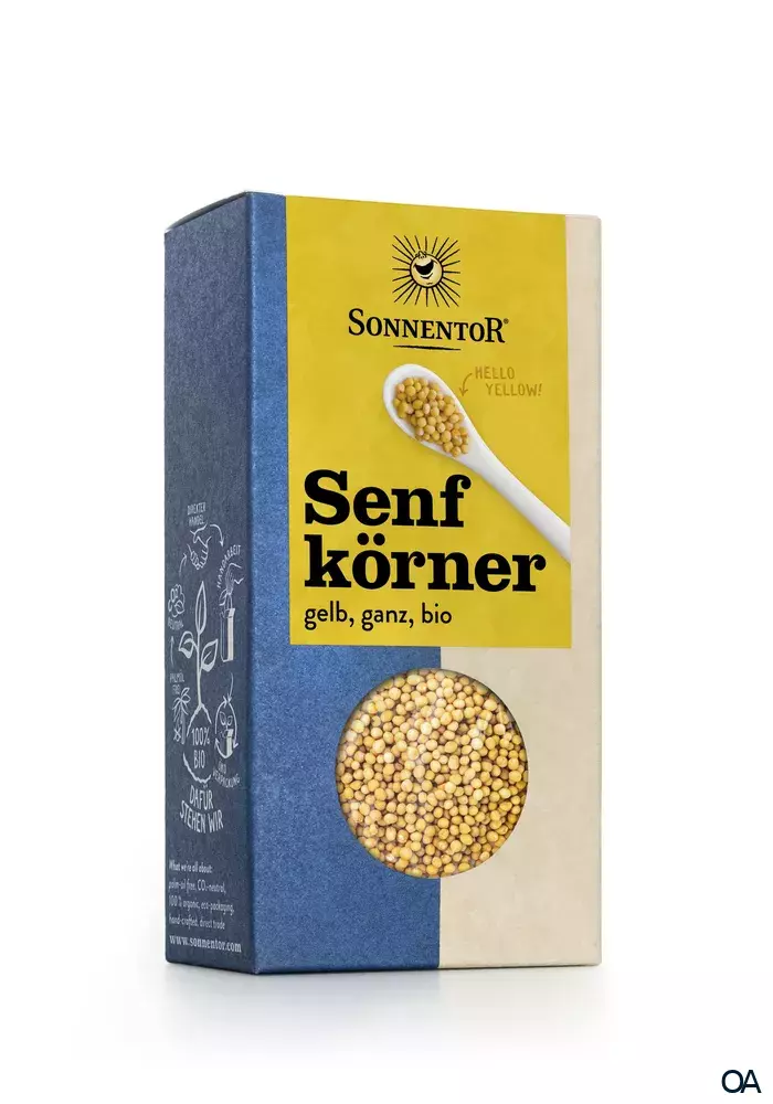 Sonnentor Senfkörner gelb ganz Sonnentor Senfkörner gelb ganz