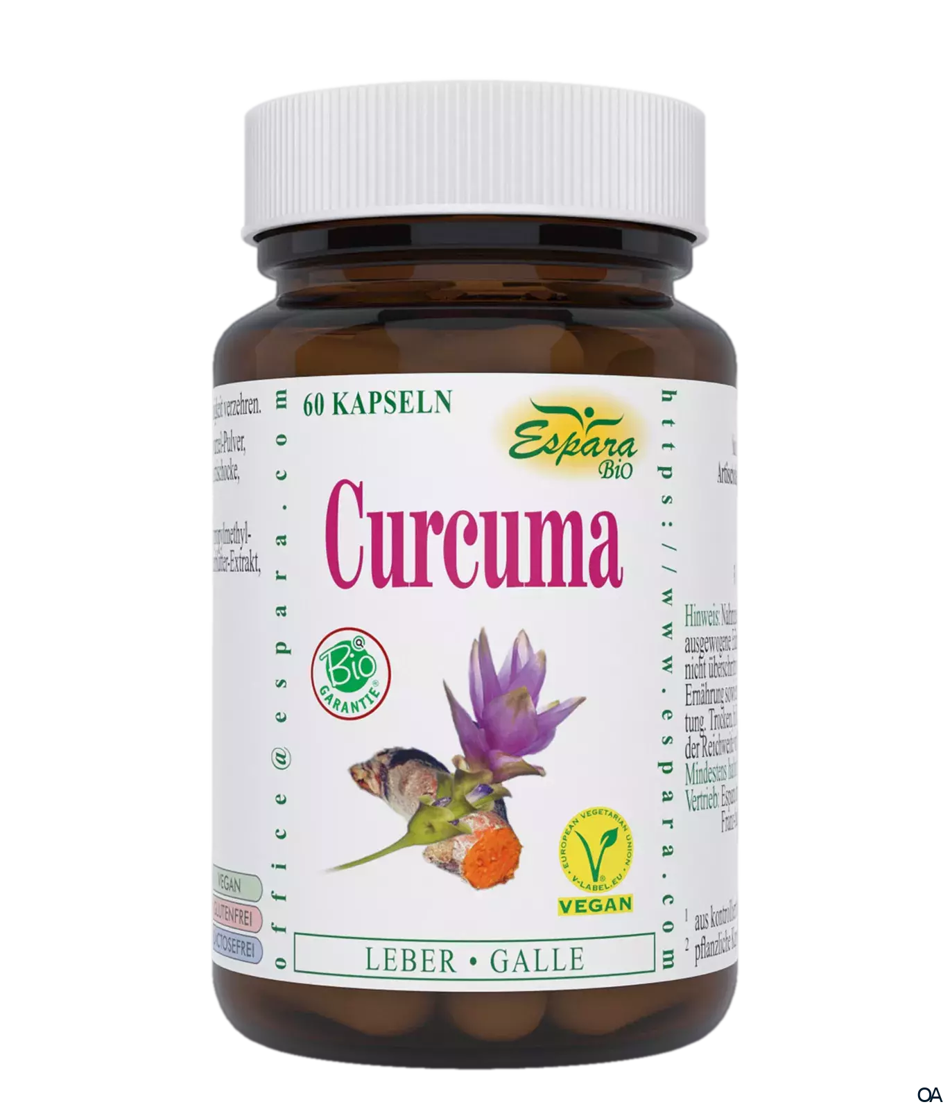 Espara Curcuma Bio Kapseln