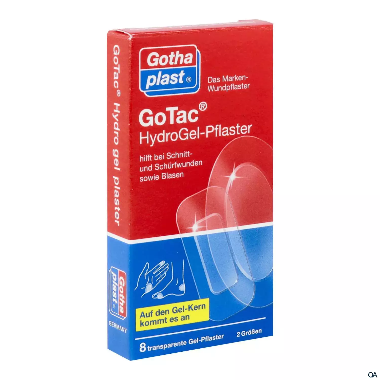 Gothaplast® GoTac® Hydro Gel-Pflaster - 2 Größen