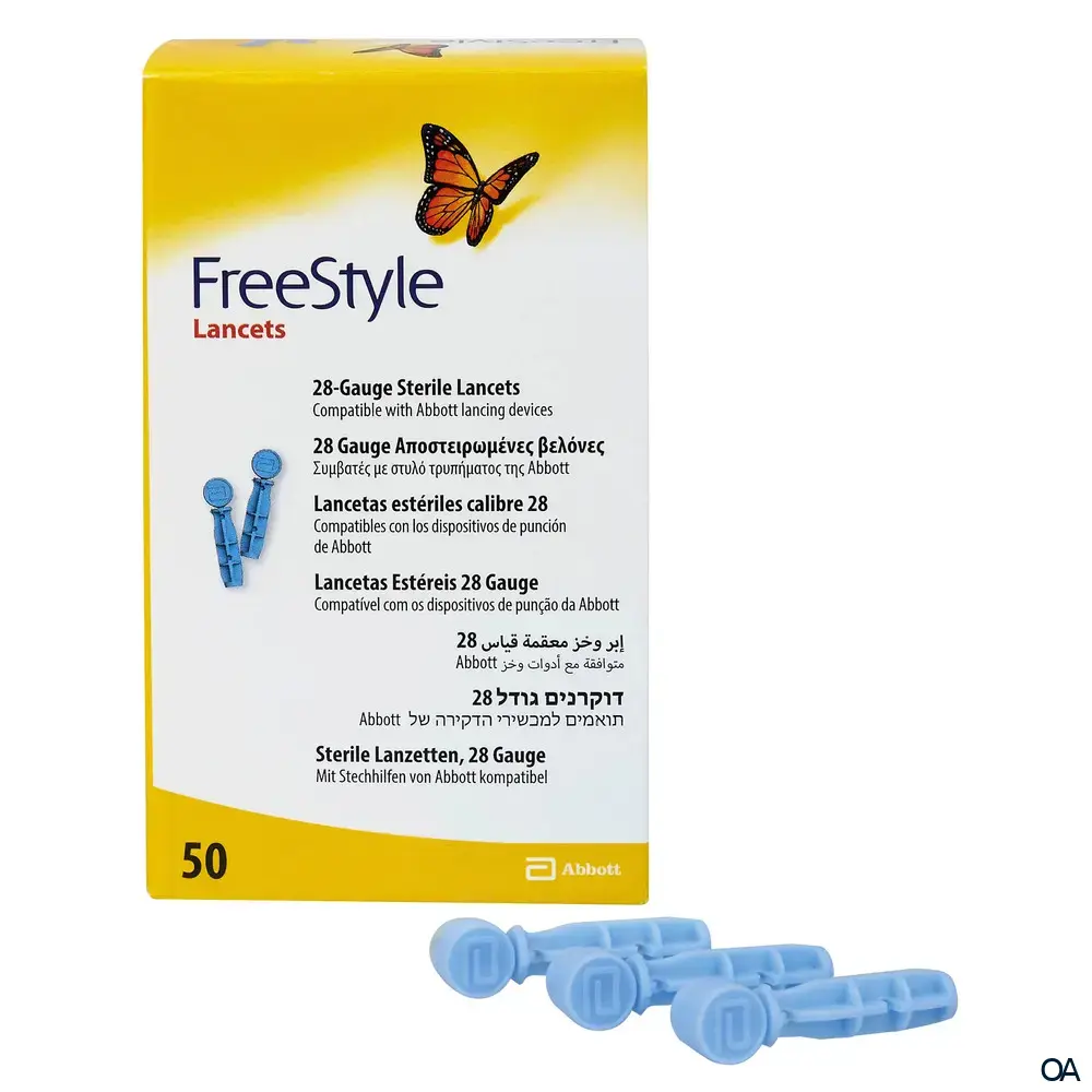 Abbott FreeStyle Lanzetten steril, 28 G Abbott FreeStyle Lanzetten steril, 28 G