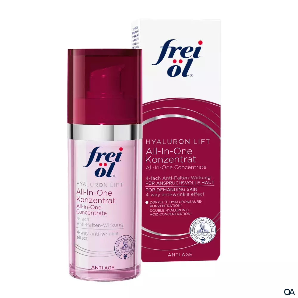 frei öl® ANTI AGE HYALURON LIFT All-In-One Konzentrat frei öl® ANTI AGE HYALURON LIFT All-In-One Konzentrat