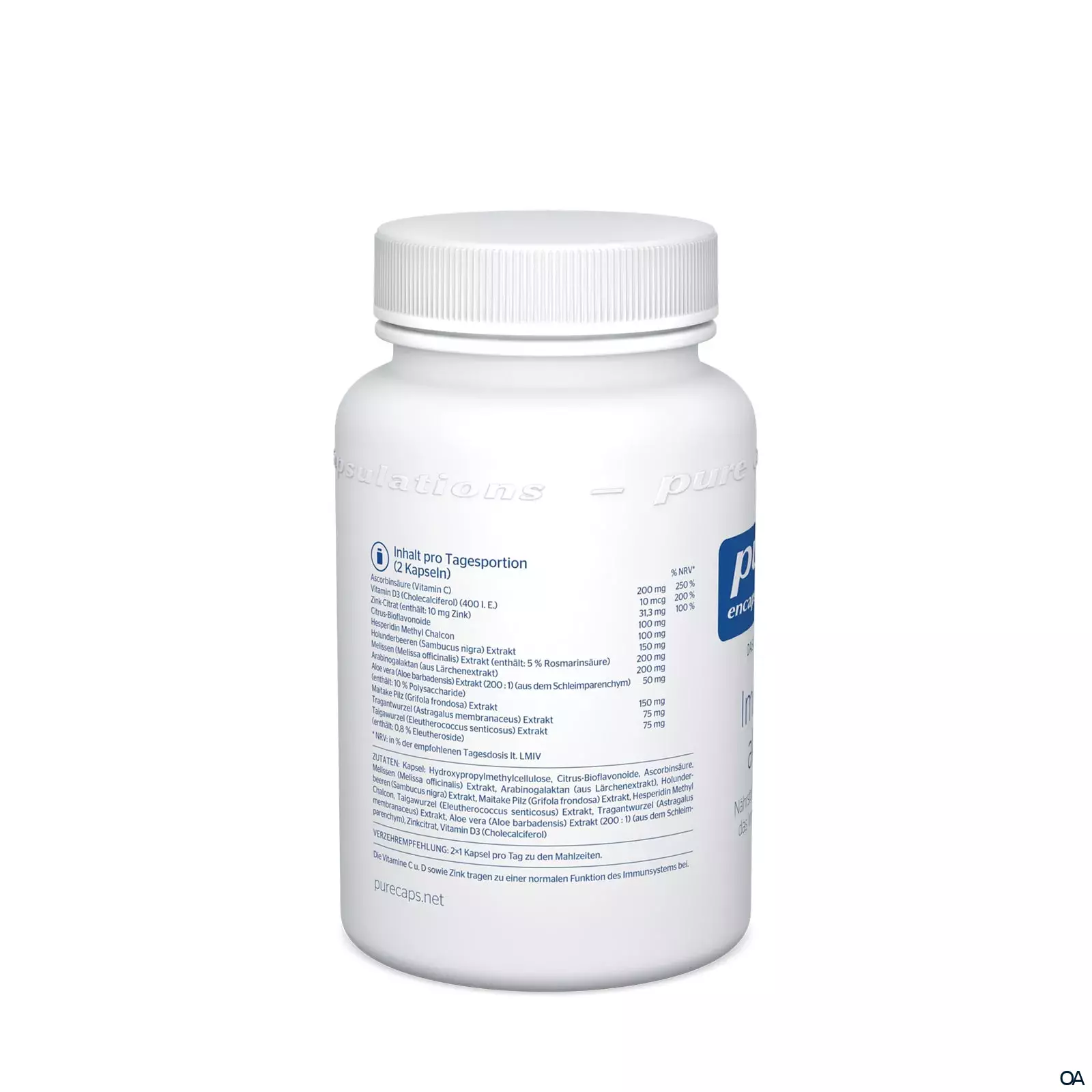 pure encapsulations® Immun aktiv Kapseln