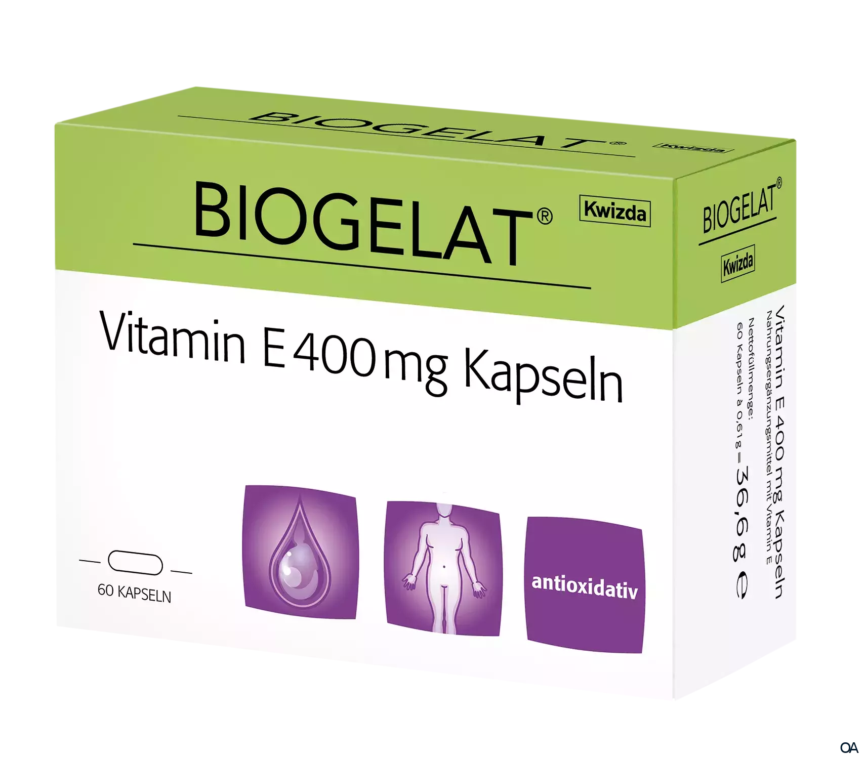BIOGELAT® Vitamin E 400 mg Kapseln