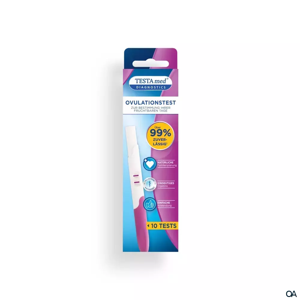 TESTAmed® DIAGNOSTICS Ovulationstest TESTAmed® DIAGNOSTICS Ovulationstest