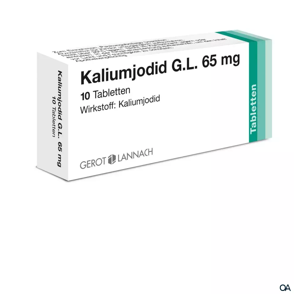 Kaliumjodid G.L. 65 mg Tabletten Kaliumjodid G.L. 65 mg Tabletten