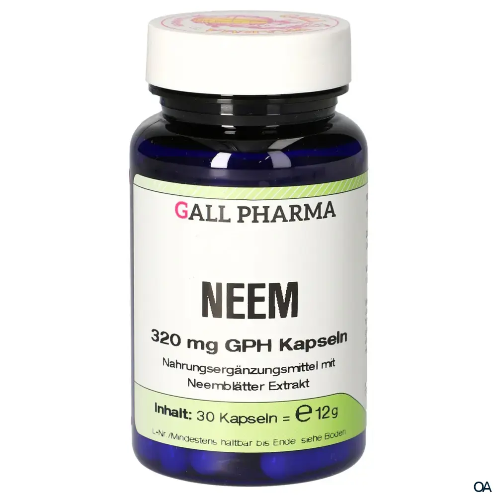 Gall Pharma Neem 320 mg Kapseln Gall Pharma Neem 320 mg Kapseln