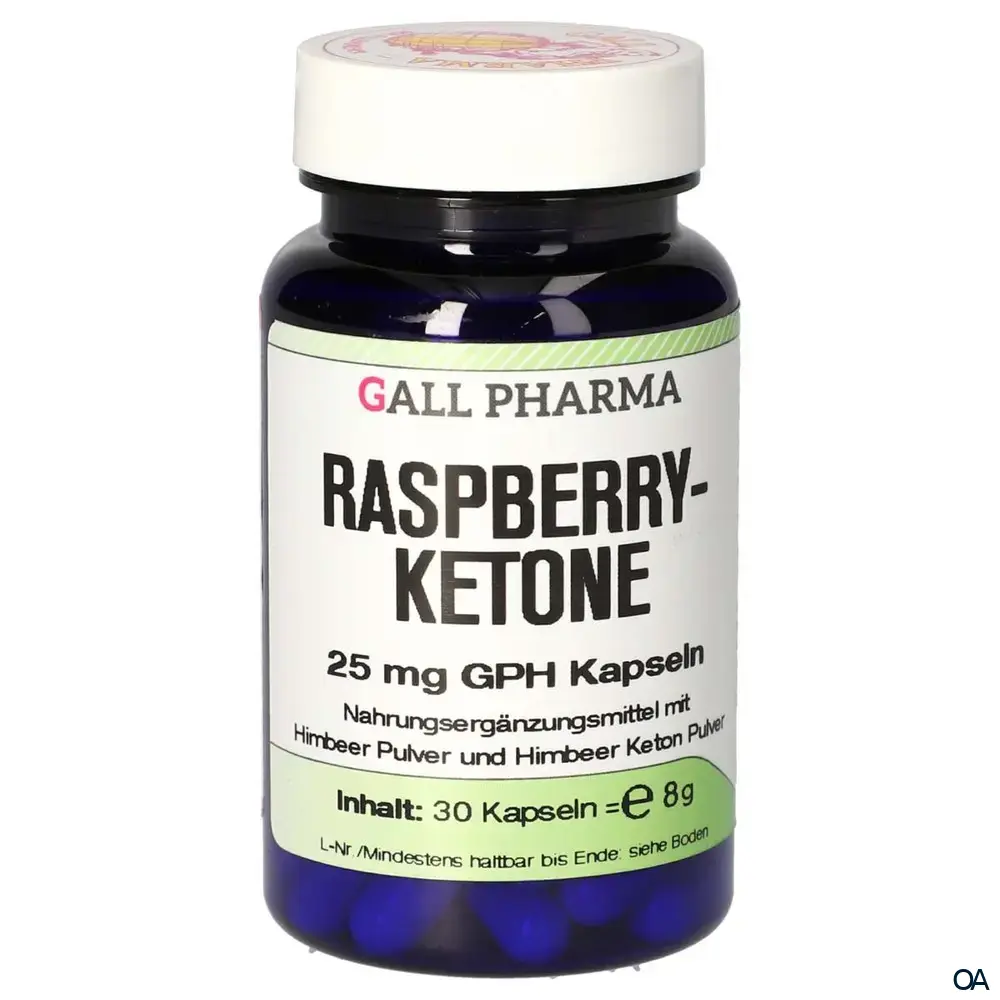 Gall Pharma Raspberryketone 25 mg Kapseln
