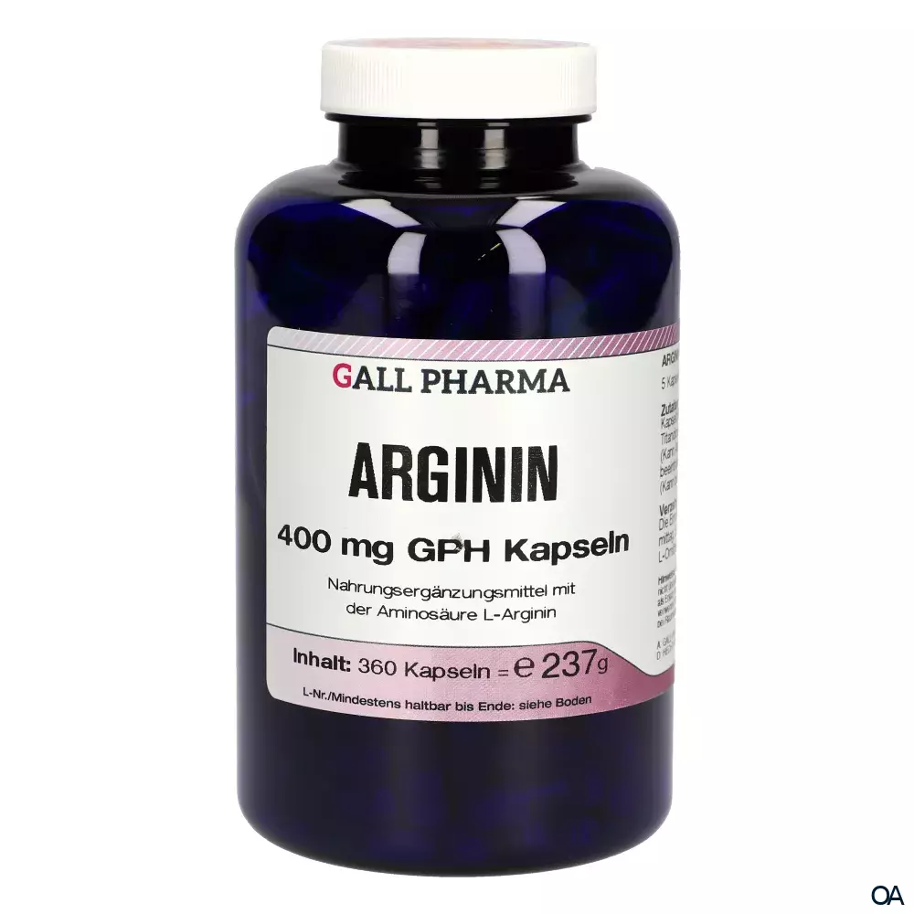 Gall Pharma Arginin 400 mg Kapseln Gall Pharma Arginin 400 mg Kapseln