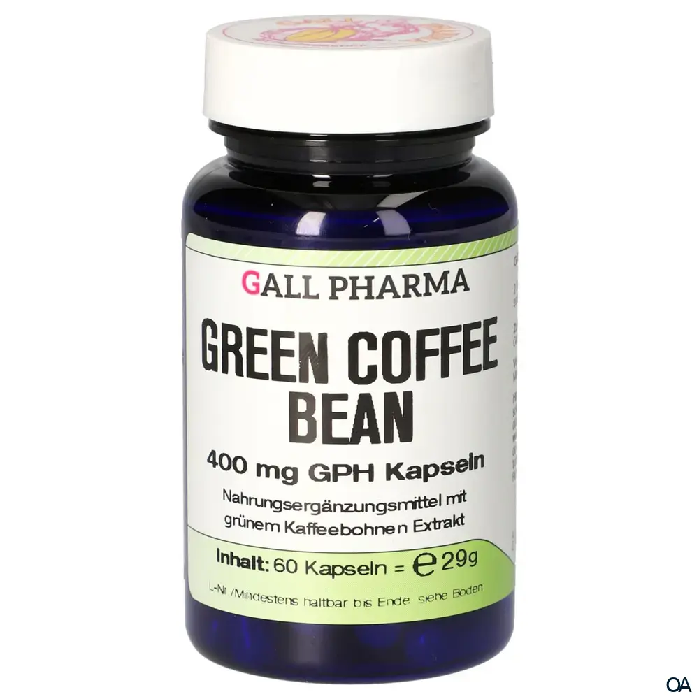 Gall Pharma Green Coffee Bean 400 mg Kapseln Gall Pharma Green Coffee Bean 400 mg Kapseln