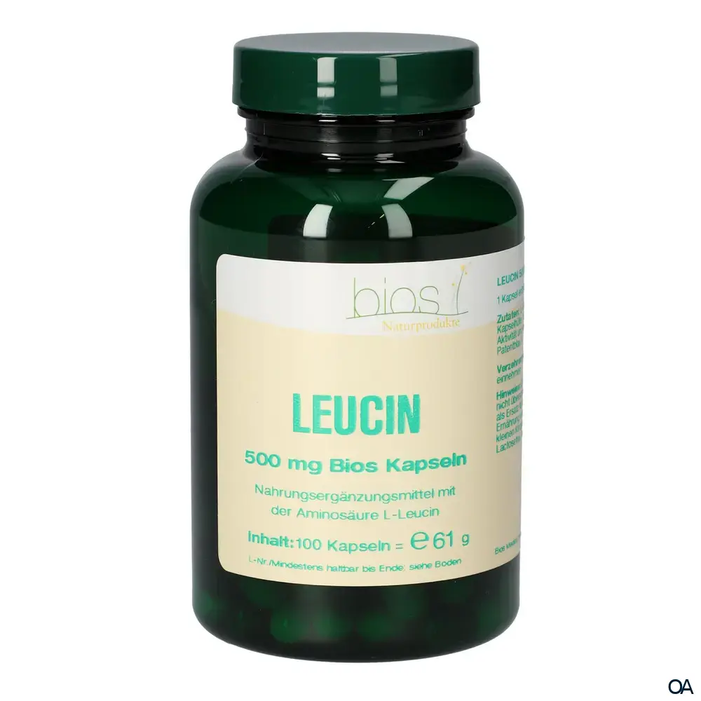 Bios Leucin 500 mg Kapseln
