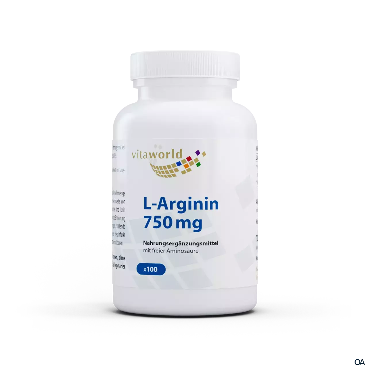 Vitalworld L-Arginin 750 mg Kapseln