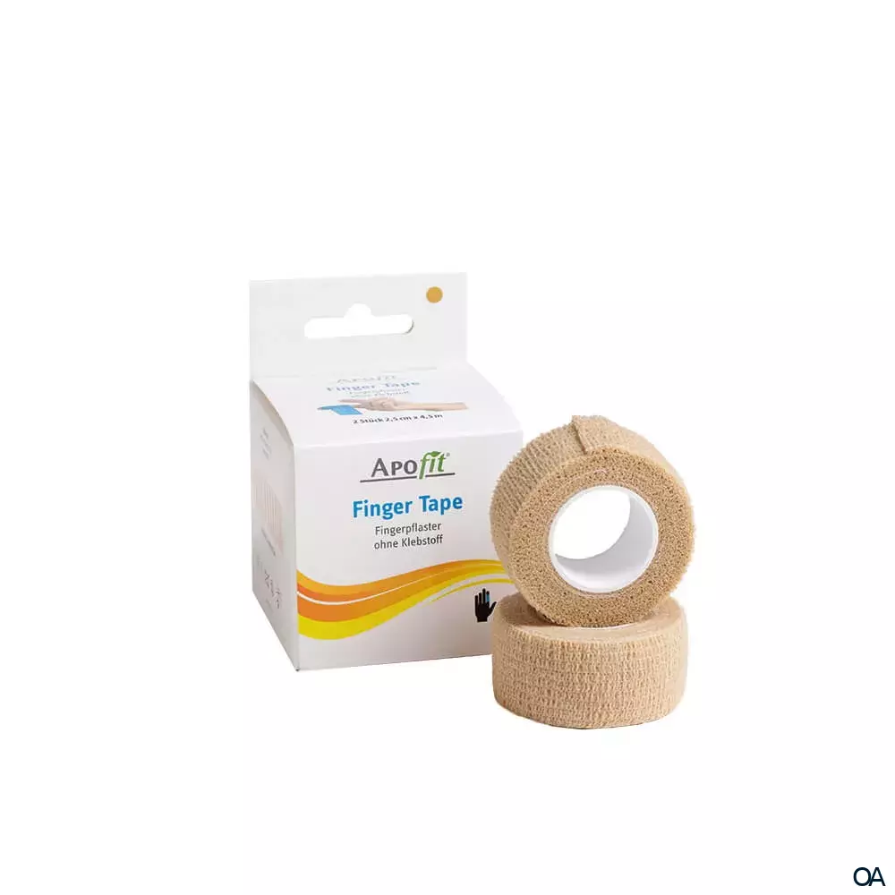 APOfit Fingertape beige 2,5 cm x 4,5 m
