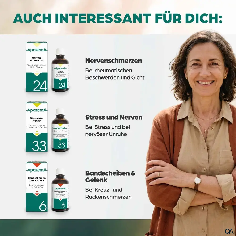 Apozema® Ischias Rhus toxicodendron complex Nr. 20 Tropfen zum Einnehmen