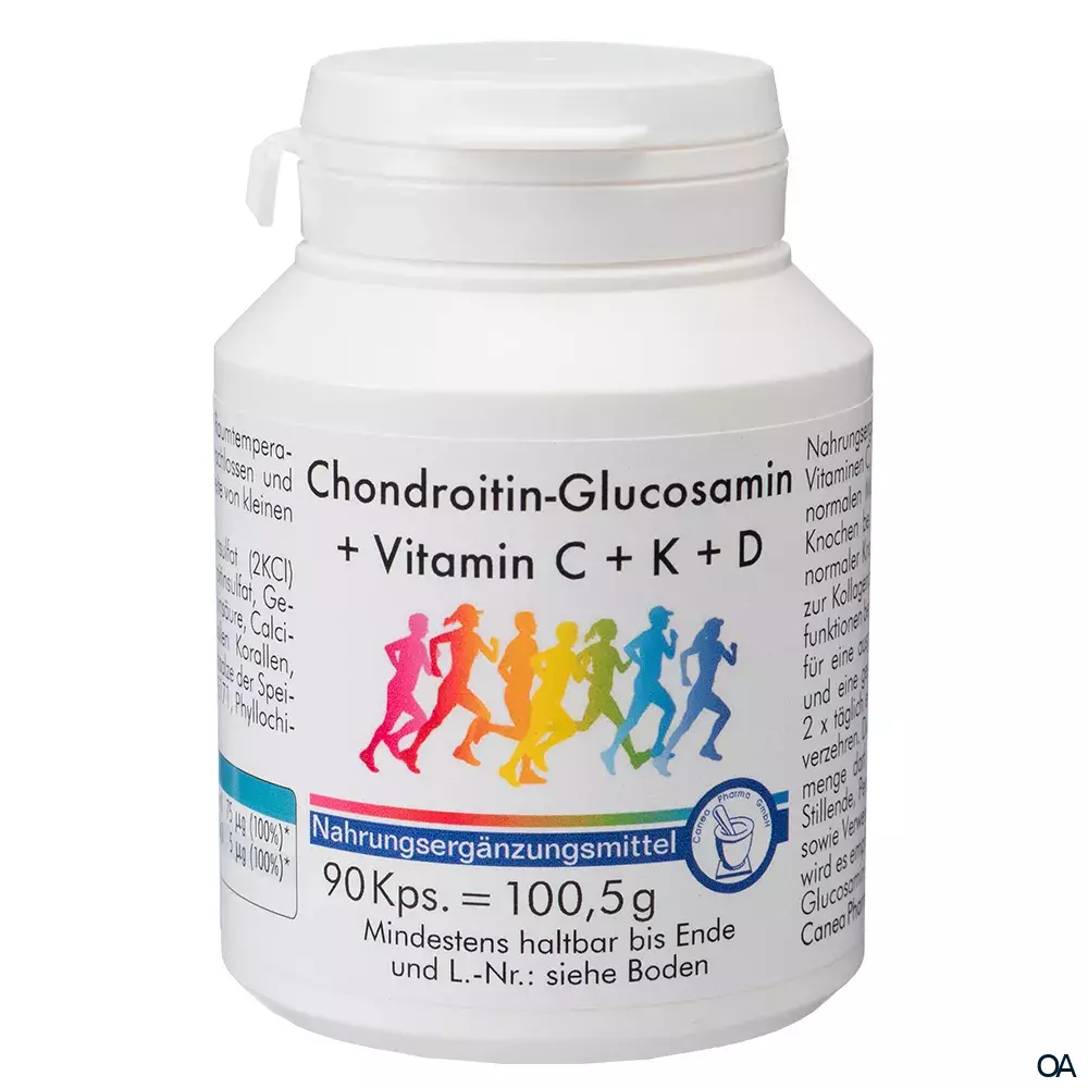 Canea Chondroitin Glucosamin + Vitamin K Kapseln Canea Chondroitin Glucosamin + Vitamin K Kapseln