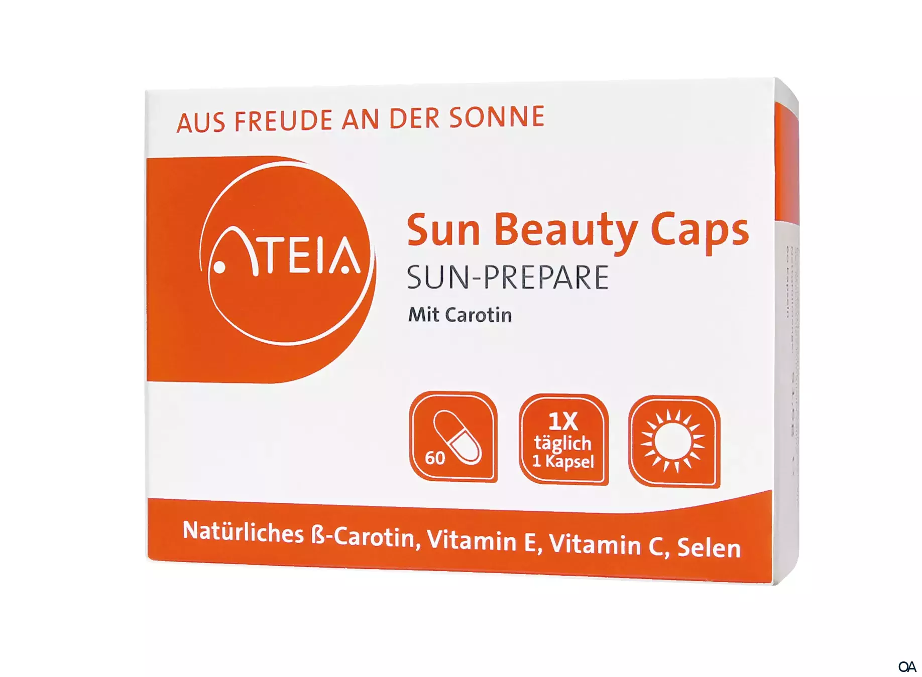 ATEIA® SUN BEAUTY CAPS mit Carotin ATEIA® SUN BEAUTY CAPS mit Carotin