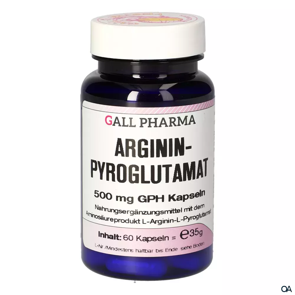Gall Pharma Argininpyroglutamat 500 mg Kapseln