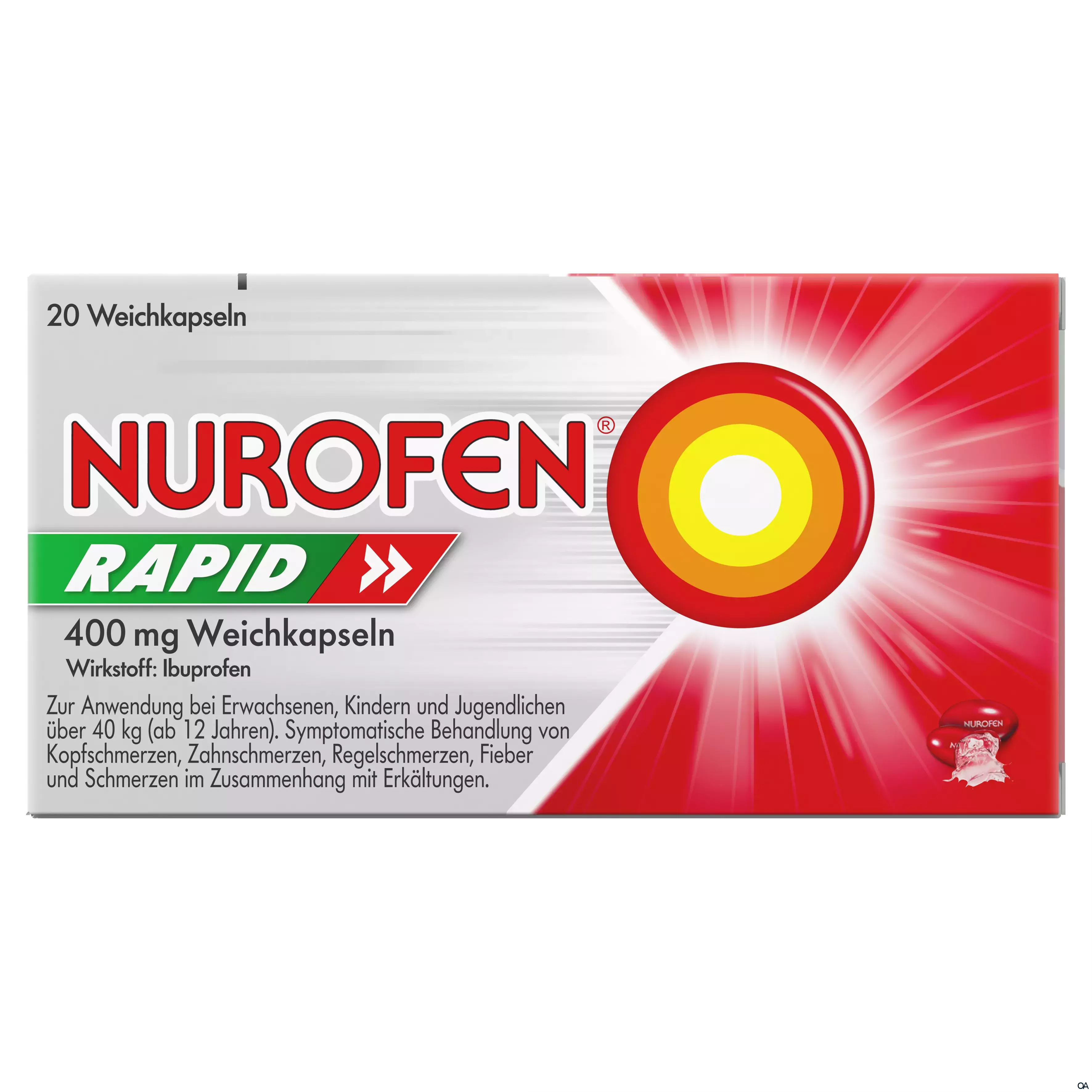 Nurofen® Rapid 400 mg Weichkapseln Nurofen® Rapid 400 mg Weichkapseln