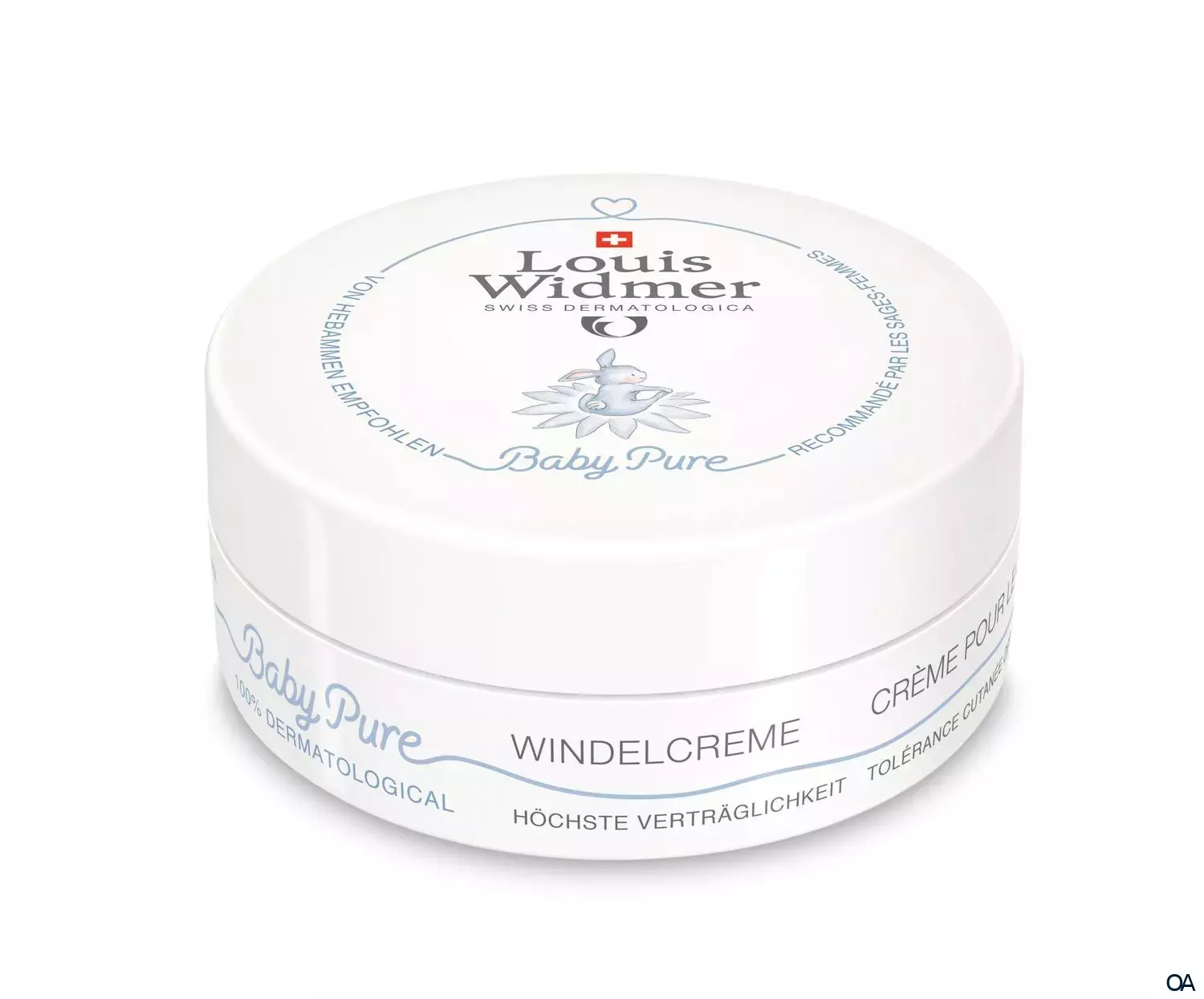 Louis Widmer BabyPure Windelcreme ohne Parfüm