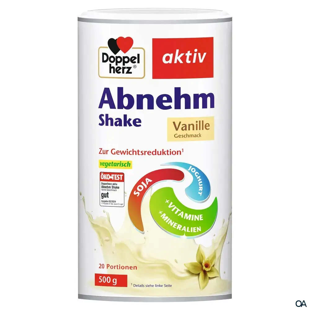 Doppelherz aktiv Abnehm Shake Vanille Pulver