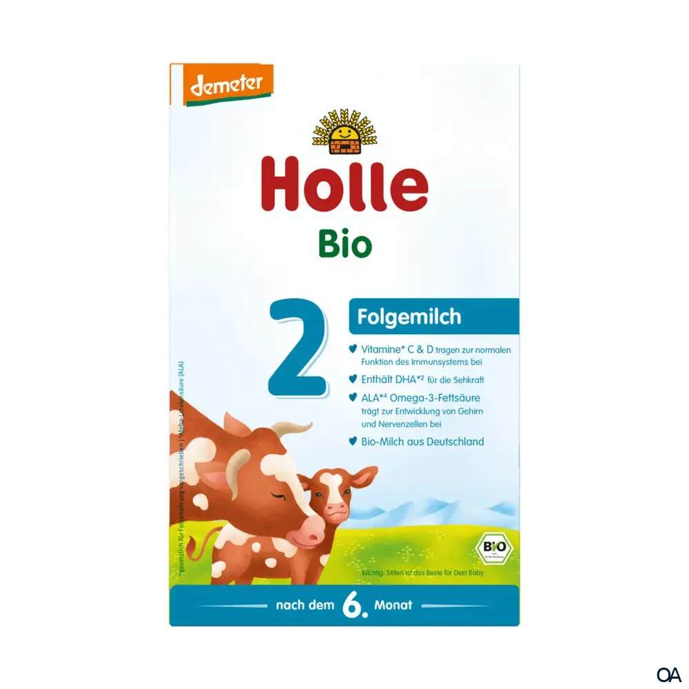 Holle Bio-Folgemilch 2 aus Kuhmilch Pulver