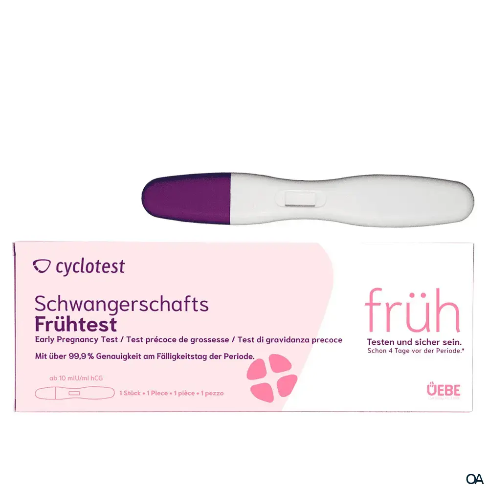UEBE Medical cyclotest® Schwangerschafts-Frühtest