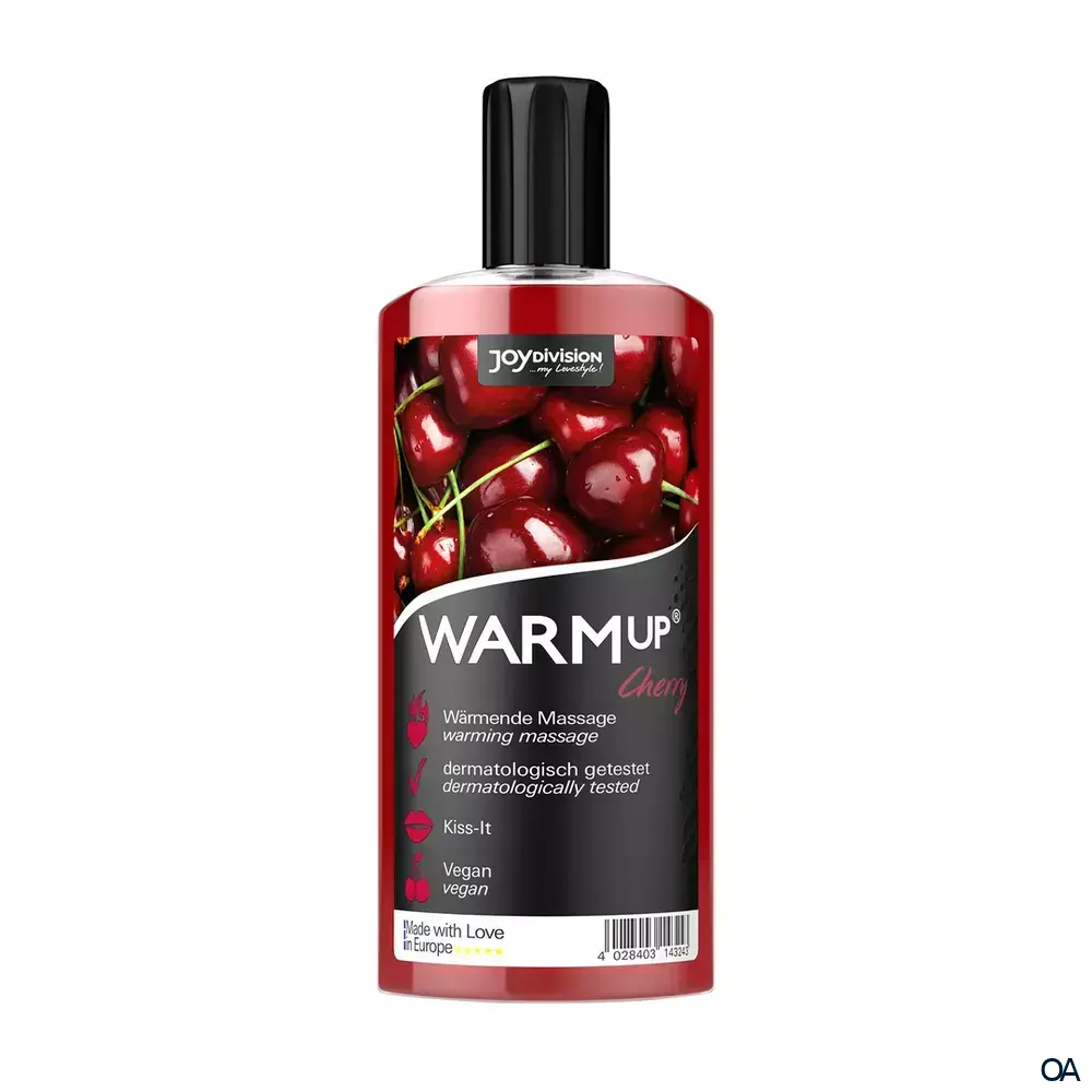 JOYDivision WARMup Kirsche, wärmendes Massageliquid