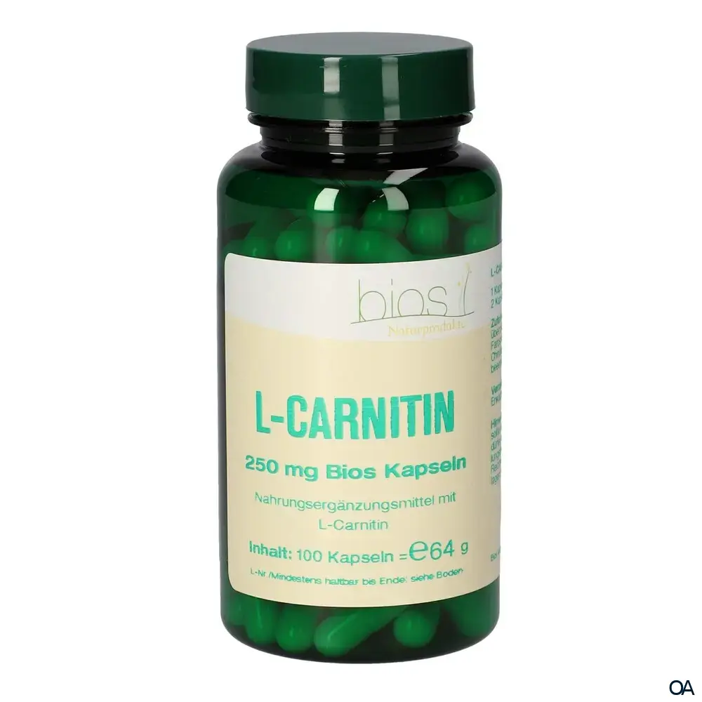 Bios L-Carnitin 250 mg Kapseln Bios L-Carnitin 250 mg Kapseln