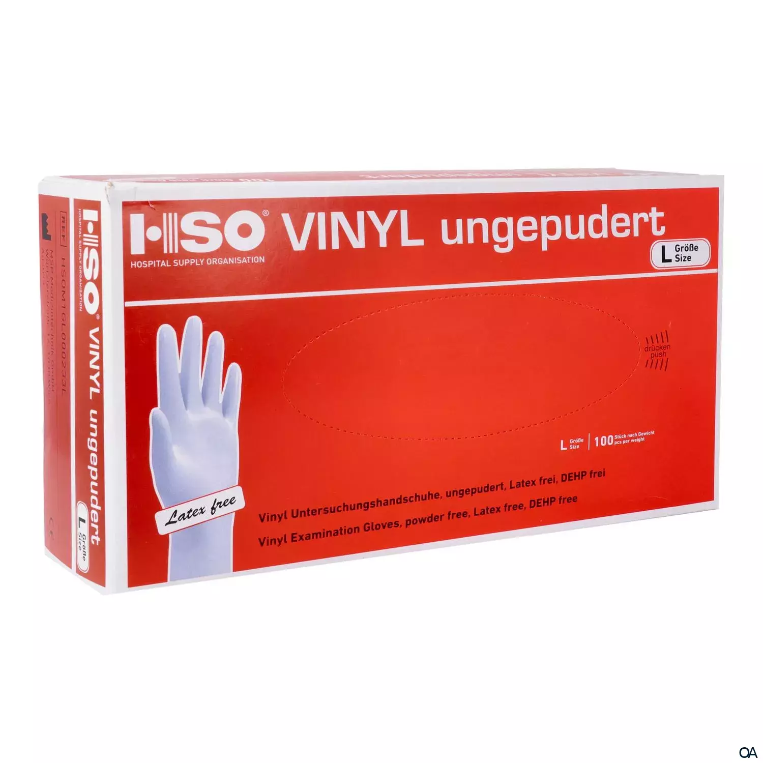 HSO Vinyl Untersuchungshandschuhe, ungepudert, latexfrei HSO Vinyl Untersuchungshandschuhe, ungepudert, latexfrei