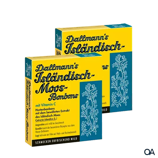 Dallmann Isländisch-Moos-Bonbons Dallmann Isländisch-Moos-Bonbons