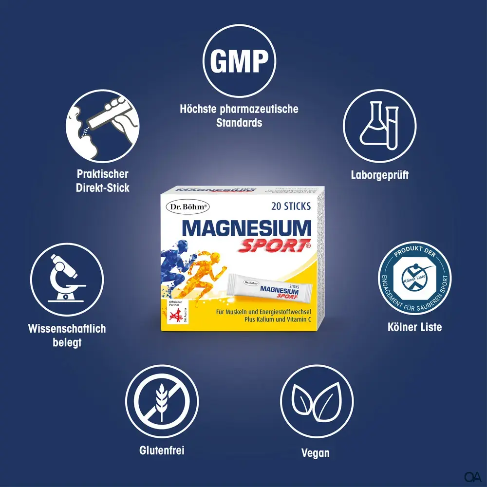 Dr. Böhm® Magnesium Sport® Sticks