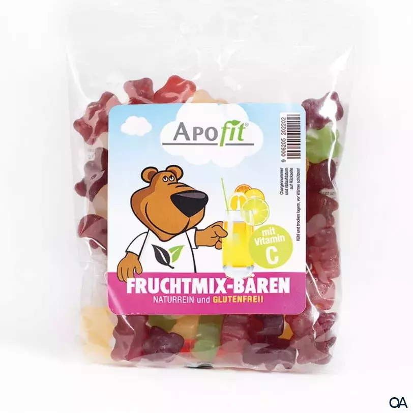 APOfit Fruchtsaftbären vegan mit Vitamin C APOfit Fruchtsaftbären vegan mit Vitamin C