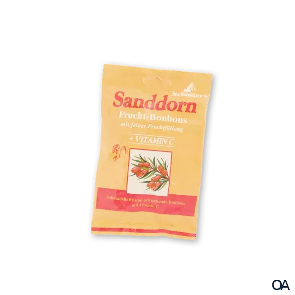Schuster’s Sanddorn Frucht-Bonbons mit Vitamin-C