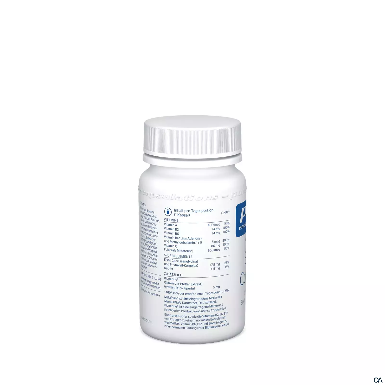pure encapsulations® Eisen Complex Kapseln