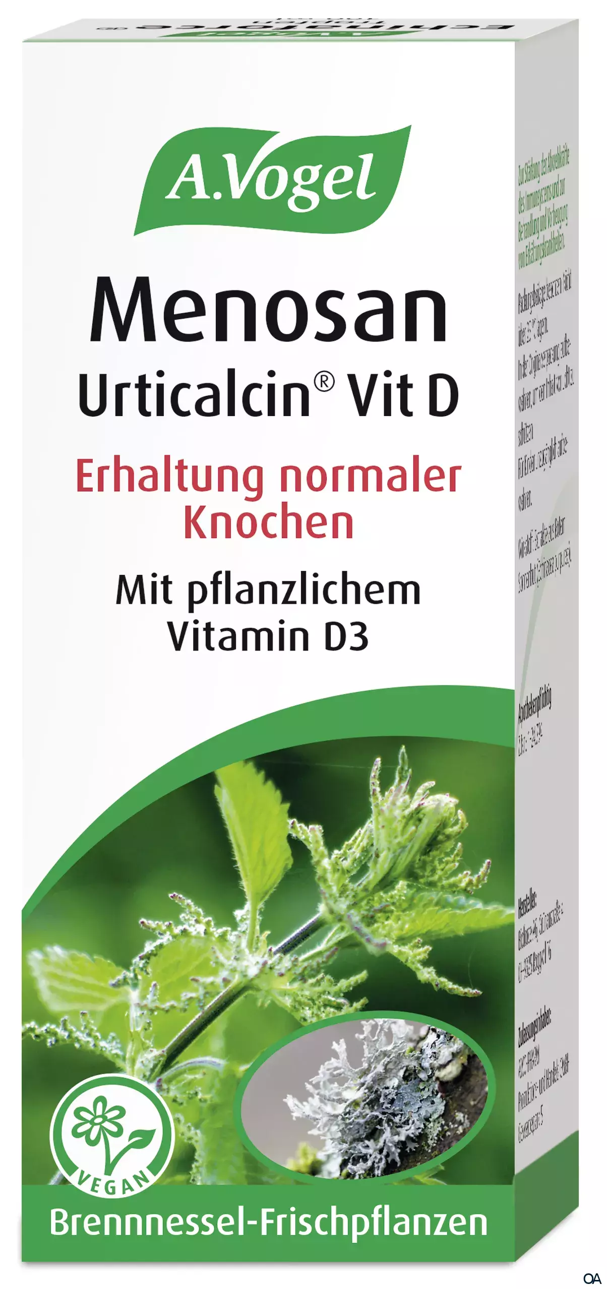 A.Vogel Menosan Urticalcin® Vit D Tabletten A.Vogel Menosan Urticalcin® Vit D Tabletten