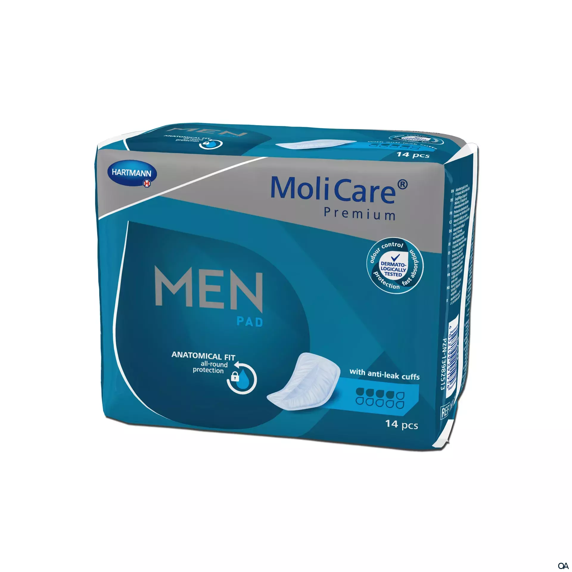 MoliCare® Premium MEN PAD 4 Tropfen Inkontinenzeinlagen MoliCare® Premium MEN PAD 4 Tropfen Inkontinenzeinlagen
