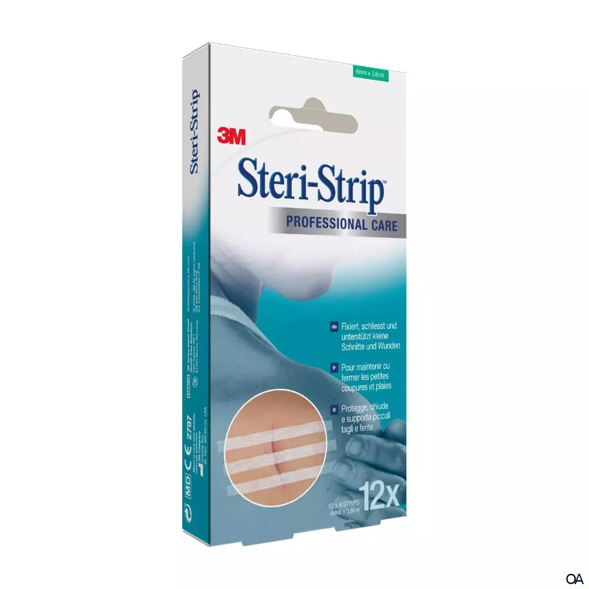 3M Steri-Strip™ Wundverschlussstreifen, 1542NP-12, 6 x 38 mm 3M Steri-Strip™ Wundverschlussstreifen, 1542NP-12, 6 x 38 mm