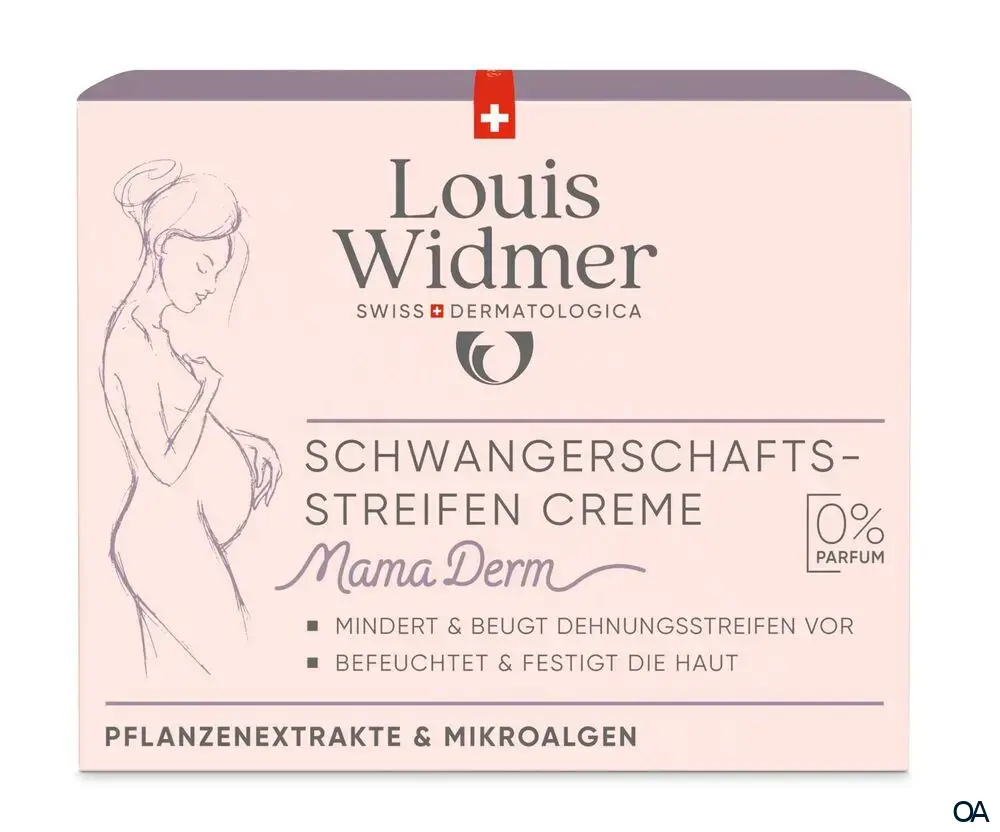 Louis Widmer bodycare MamaDerm Schwangerschaftsstreifen Creme - ohne Parfum Louis Widmer bodycare MamaDerm Schwangerschaftsstreifen Creme - ohne Parfum