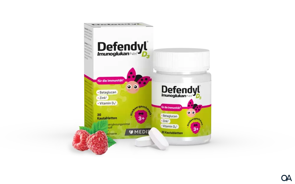 Defendyl-Imunoglukan P4H® D3 Kautabletten