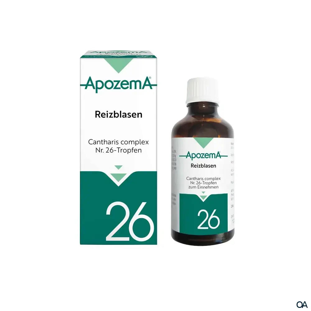 Apozema® Reizblasen Cantharis complex Nr. 26 Tropfen zum Einnehmen