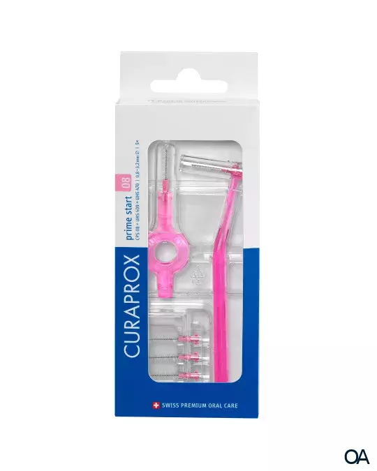 Curaprox Interdentalbürsten Set Prime Start CPS 08 Pink Curaprox Interdentalbürsten Set Prime Start CPS 08 Pink