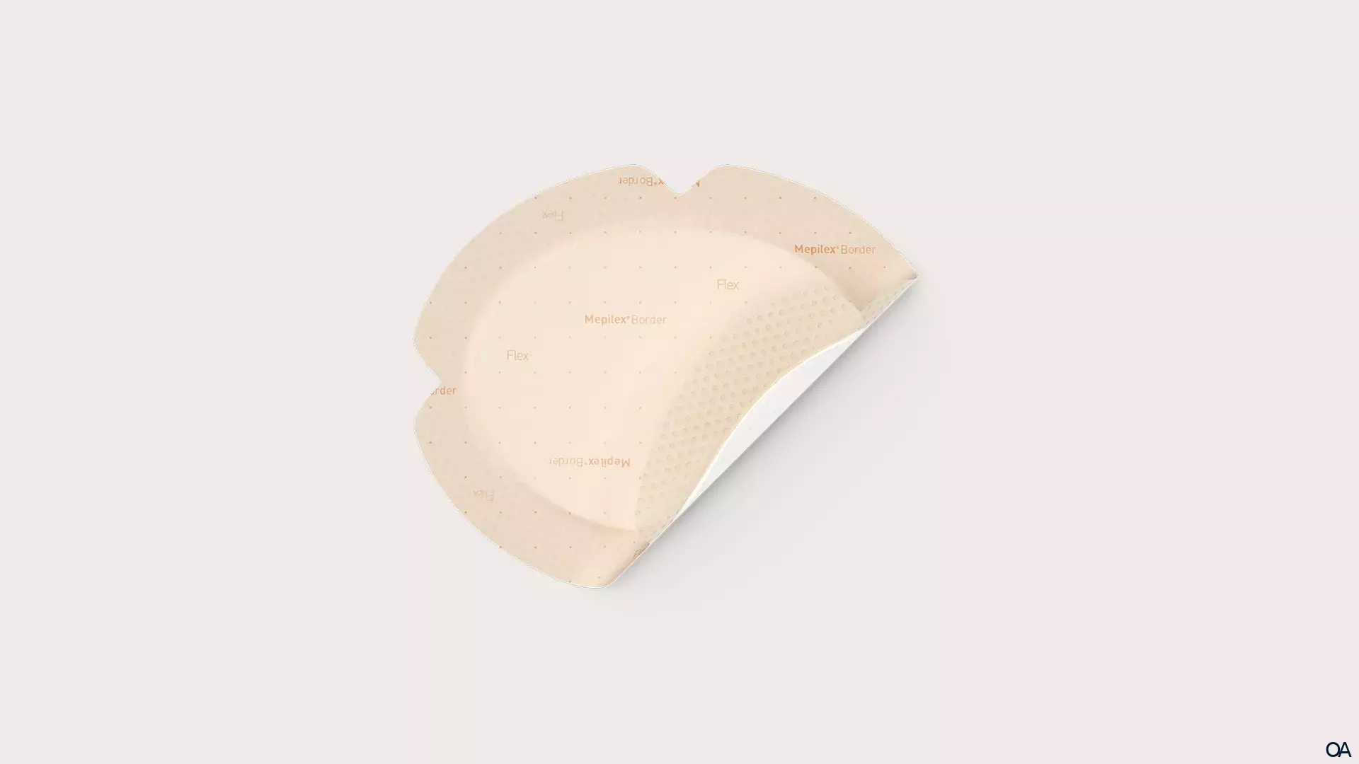 Mepilex® Border Flex Oval Schaumverband 13 x 16 cm