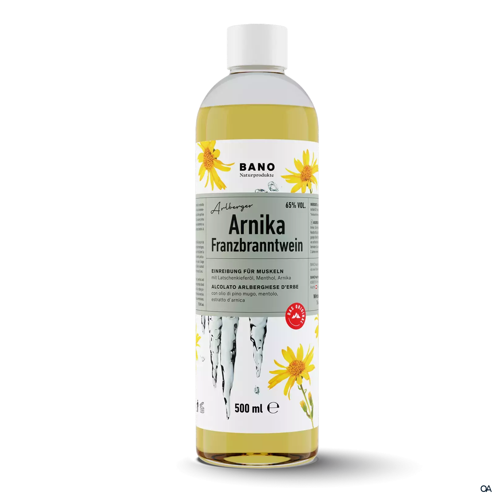 BANO Arlberger Arnika Franzbranntwein