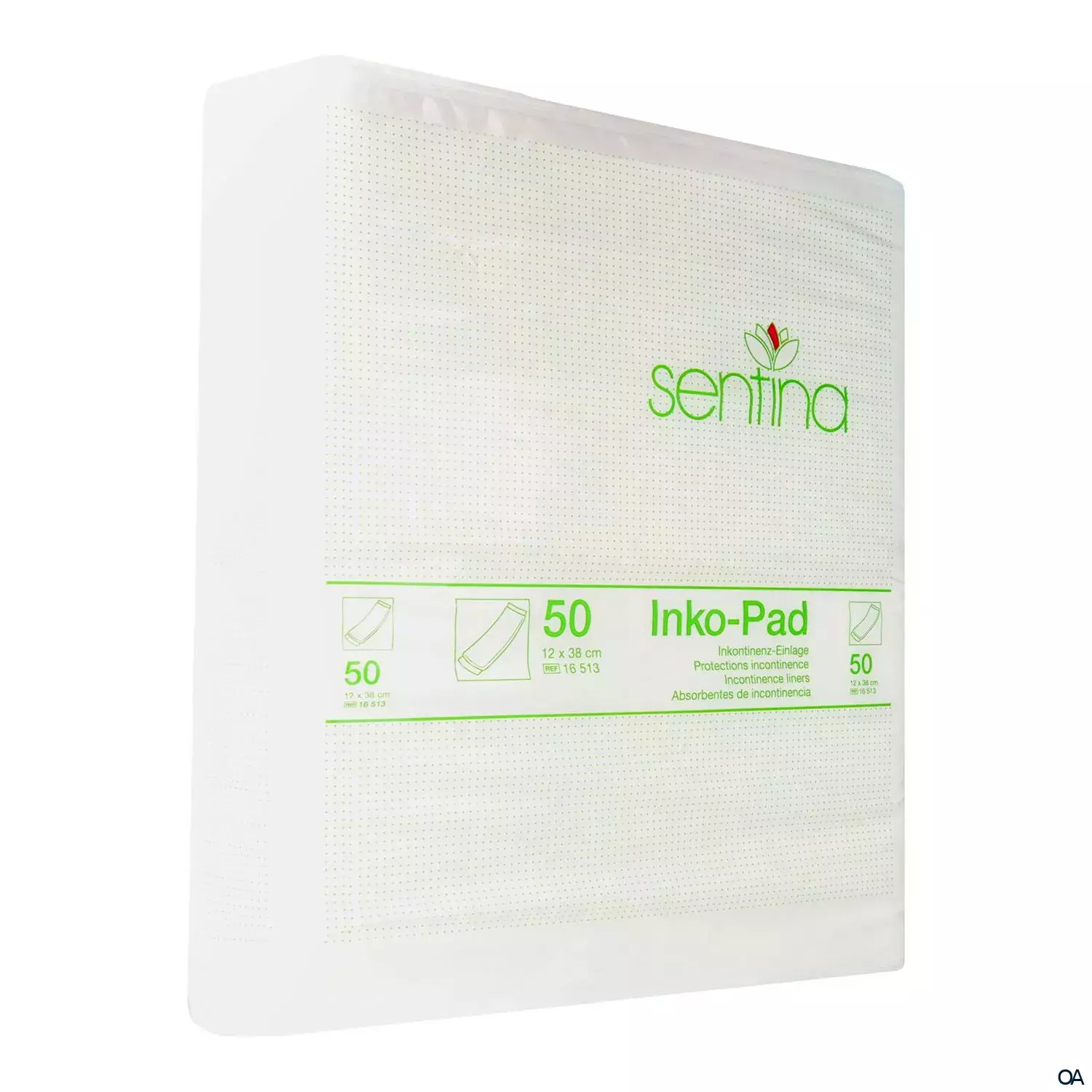 Sentina® Inko Pad Einmaleinlagen unsteril, 12 x 38 cm Sentina® Inko Pad Einmaleinlagen unsteril, 12 x 38 cm