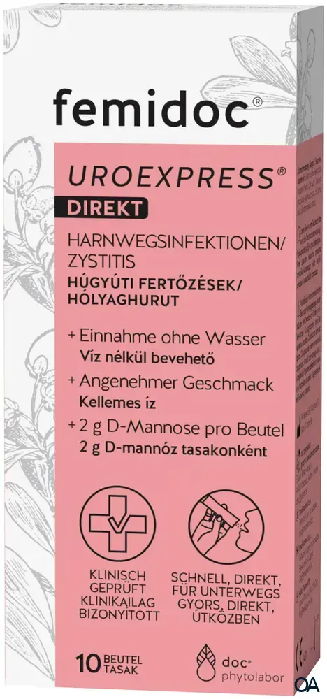 femidoc® UROEXPRESS® DIREKT Pulver Sticks
